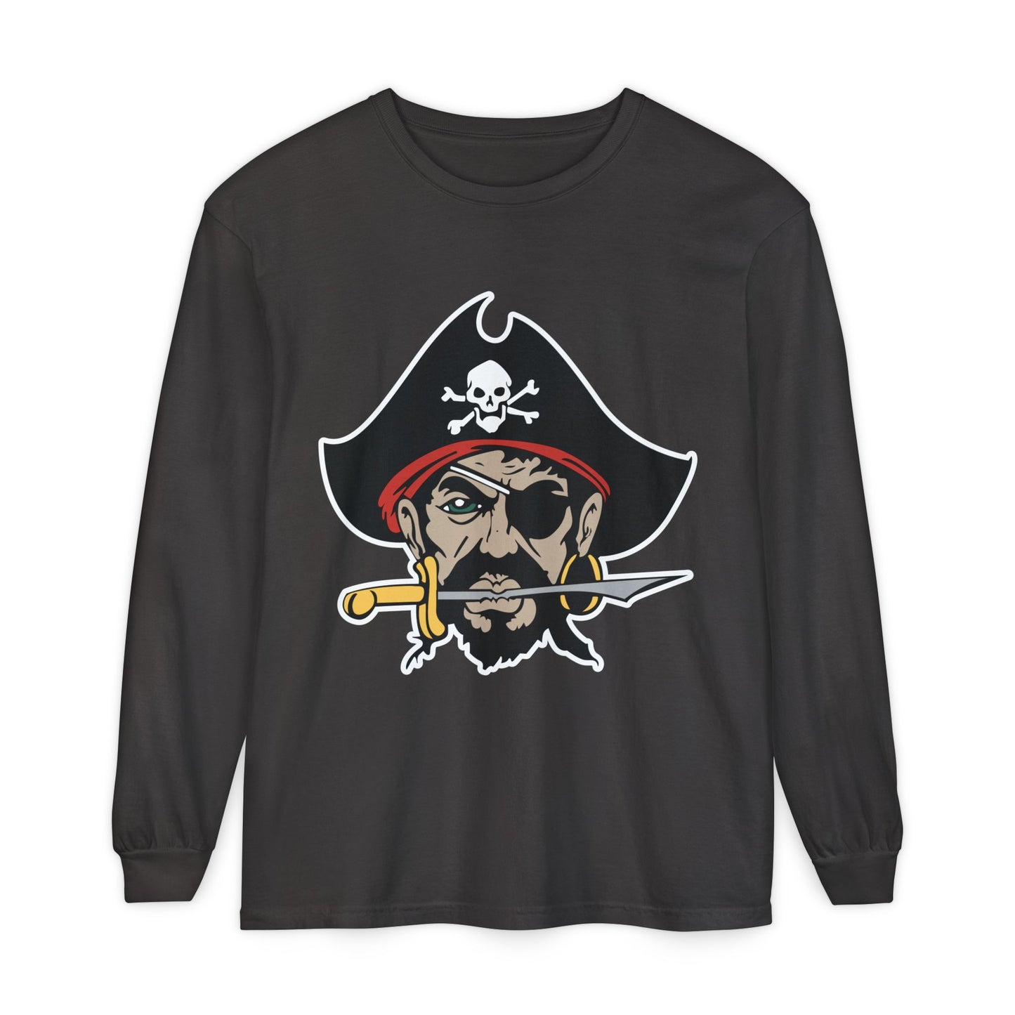 Garment-Dyed Long Sleeve Tee