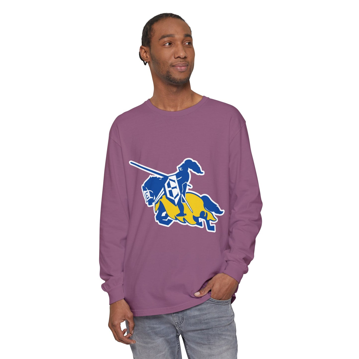 Garment-Dyed Long Sleeve Tee