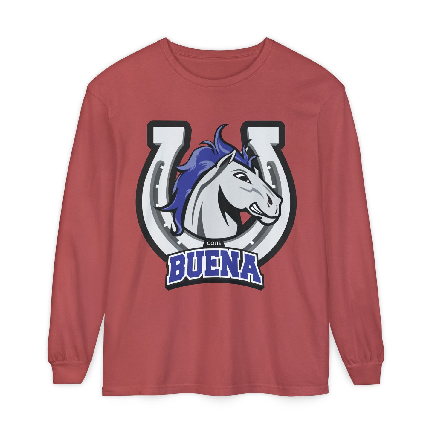 Garment-Dyed Long Sleeve Tee