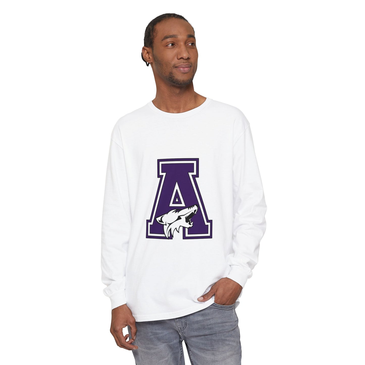 Garment-Dyed Long Sleeve Tee