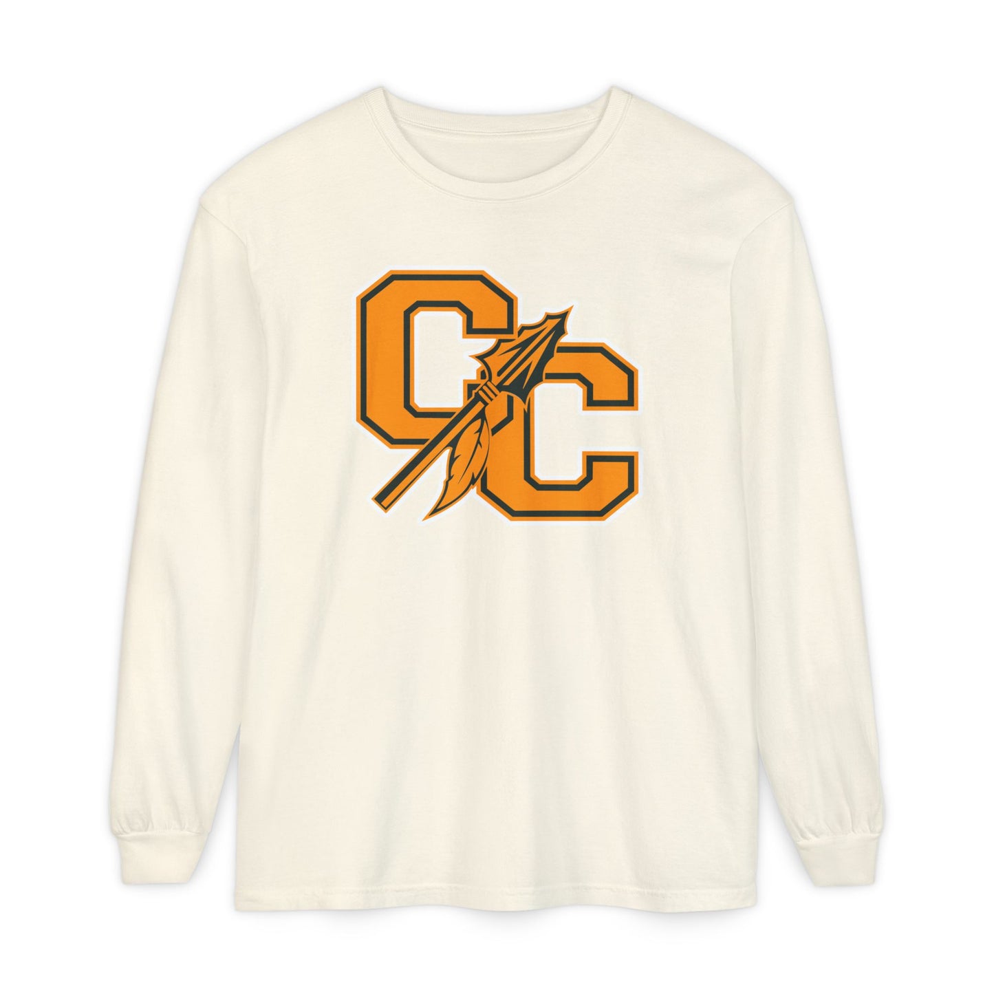 Garment-Dyed Long Sleeve Tee