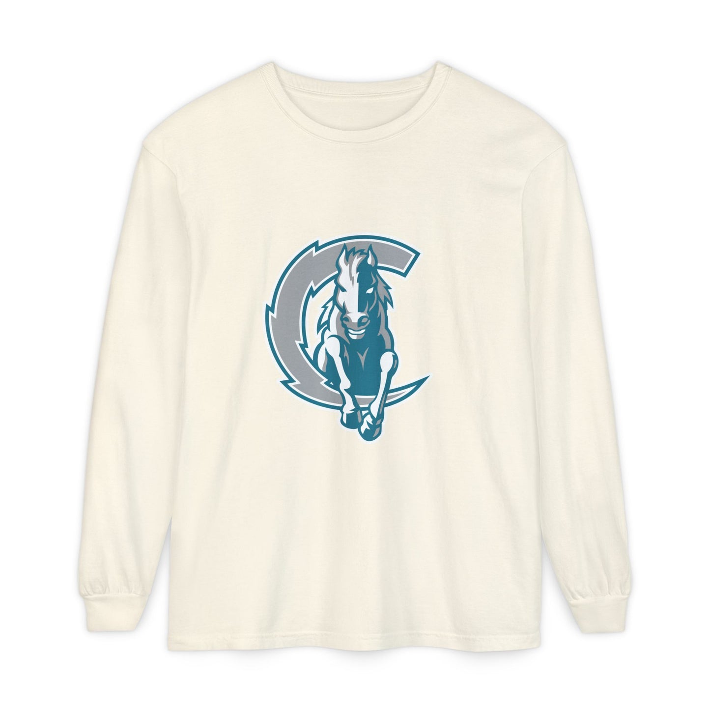 Garment-Dyed Long Sleeve Tee