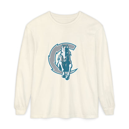 Garment-Dyed Long Sleeve Tee