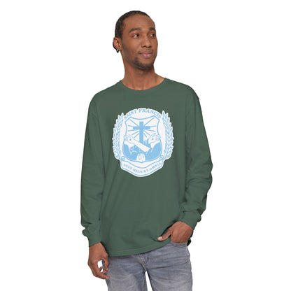 Garment-Dyed Long Sleeve Tee
