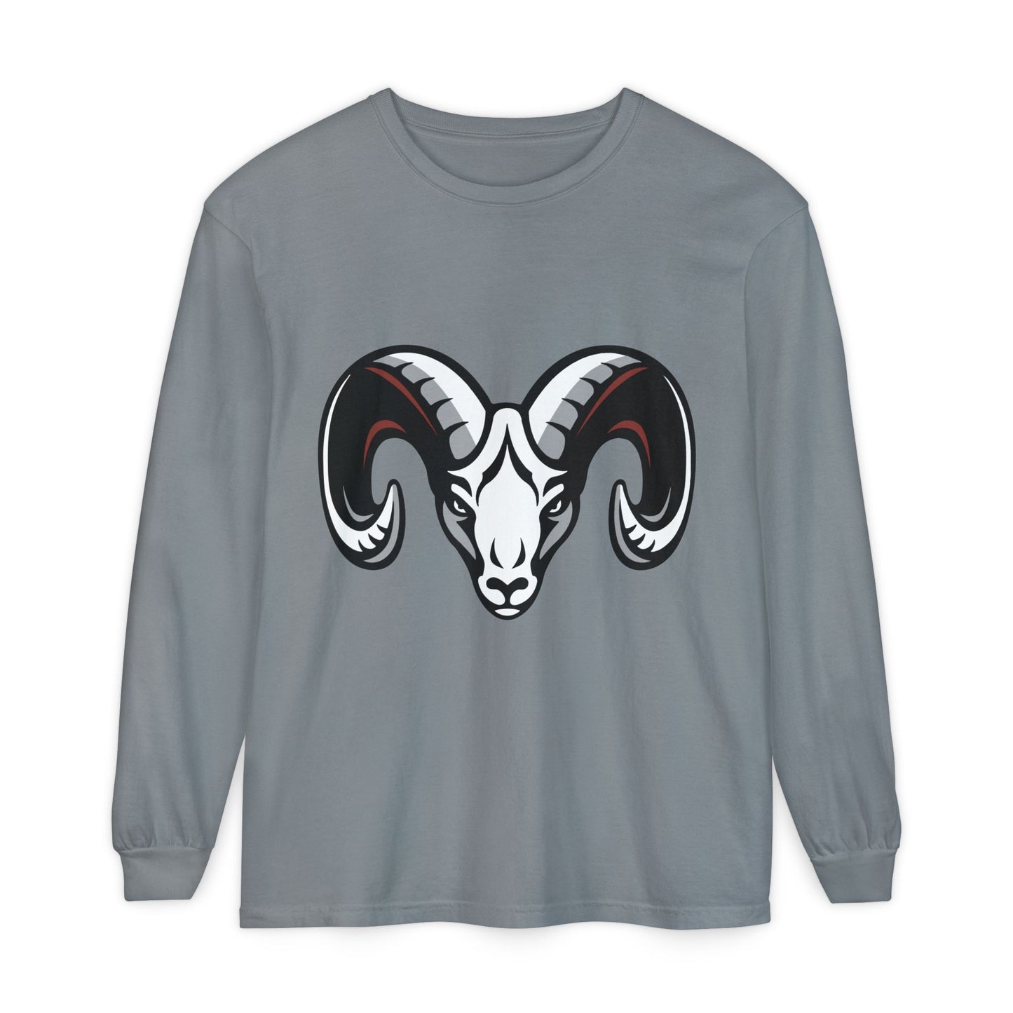 Garment-Dyed Long Sleeve Tee