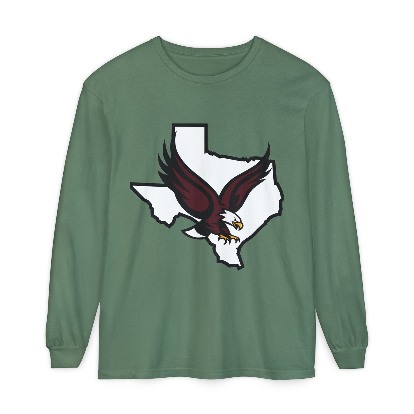 Garment-Dyed Long Sleeve Tee