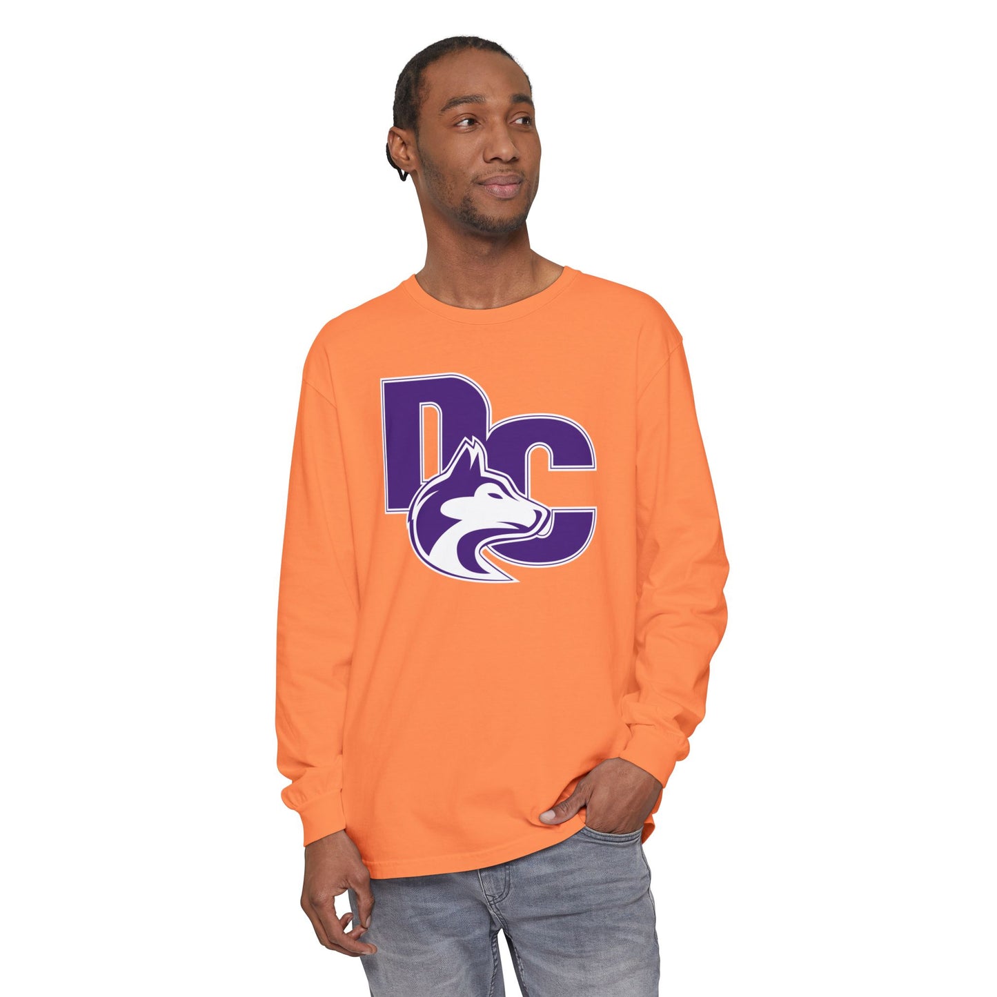 Garment-Dyed Long Sleeve Tee