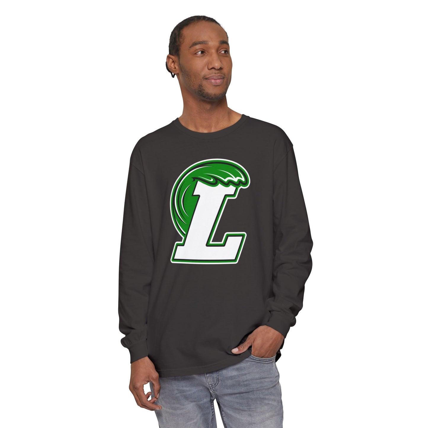 Garment-Dyed Long Sleeve Tee