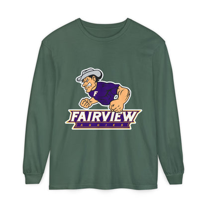 Garment-Dyed Long Sleeve Tee