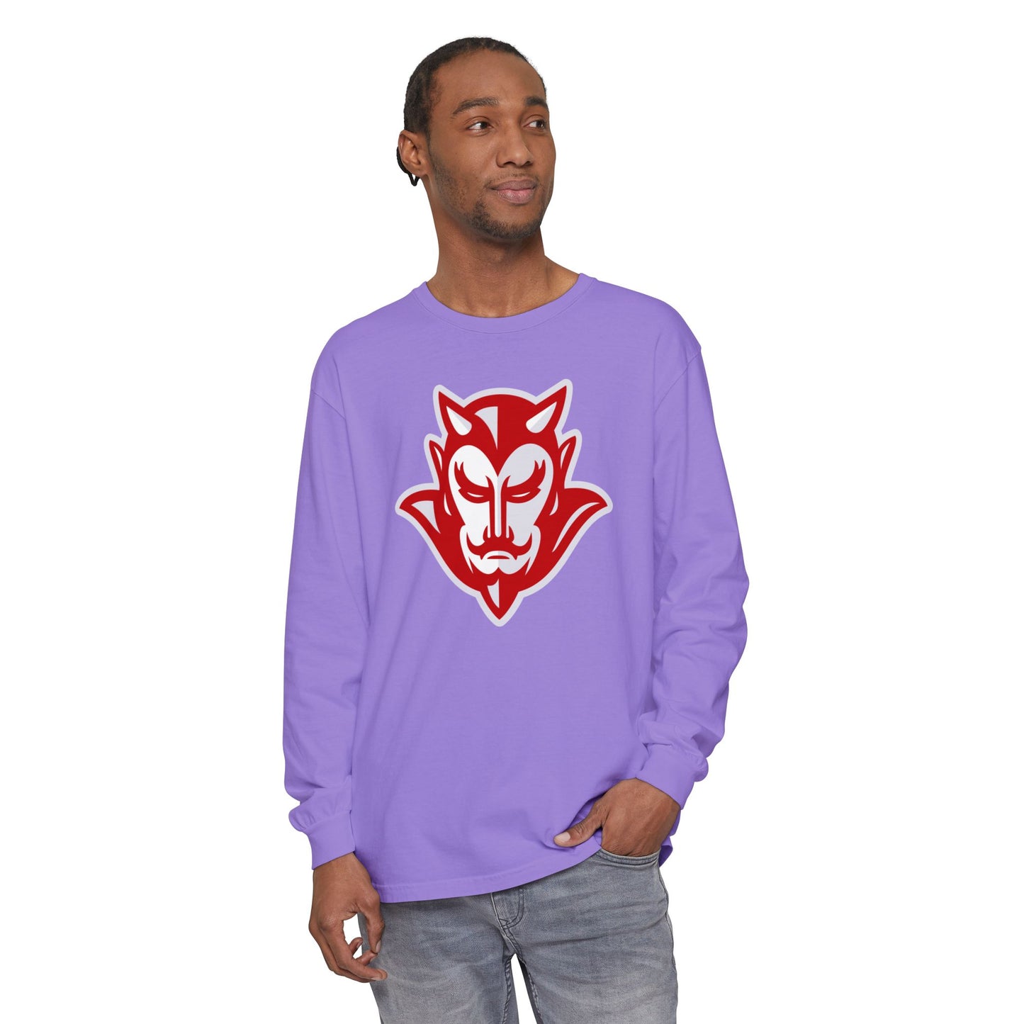 Garment-Dyed Long Sleeve Tee