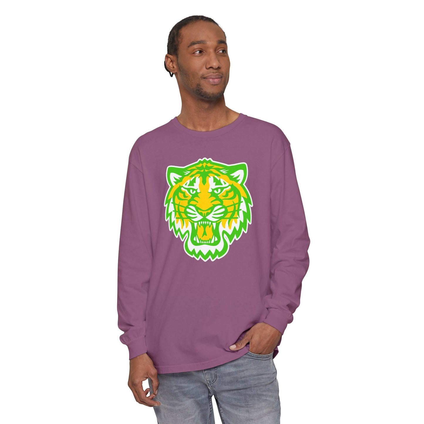 Garment-Dyed Long Sleeve Tee
