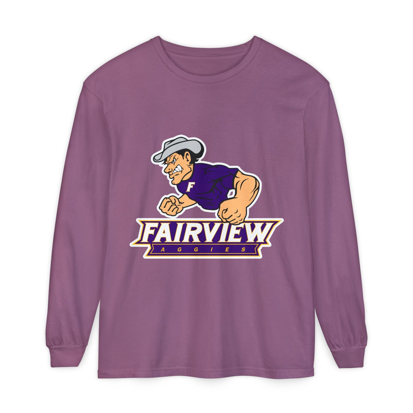 Garment-Dyed Long Sleeve Tee