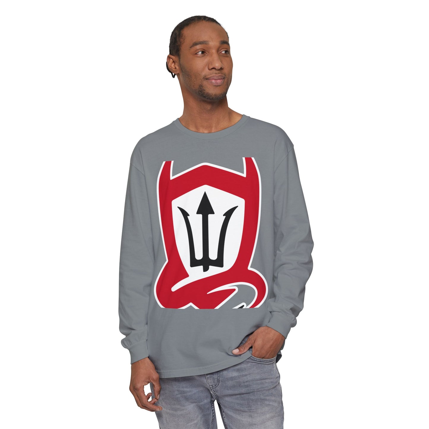 Garment-Dyed Long Sleeve Tee