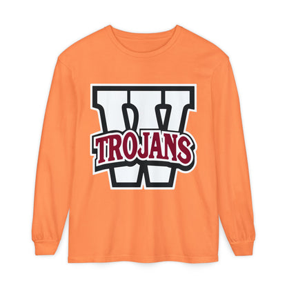 Garment-Dyed Long Sleeve Tee