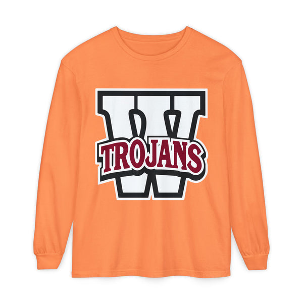 Garment-Dyed Long Sleeve Tee
