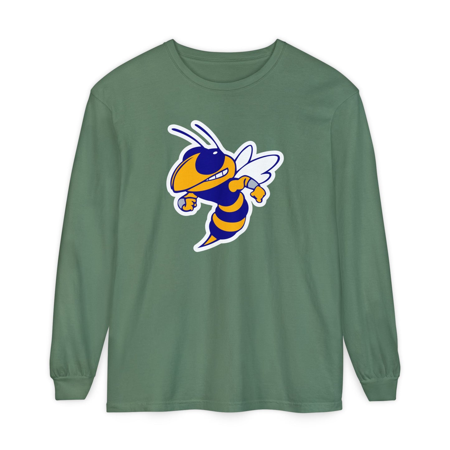Garment-Dyed Long Sleeve Tee