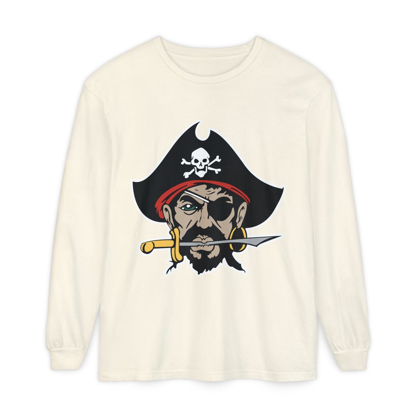 Garment-Dyed Long Sleeve Tee