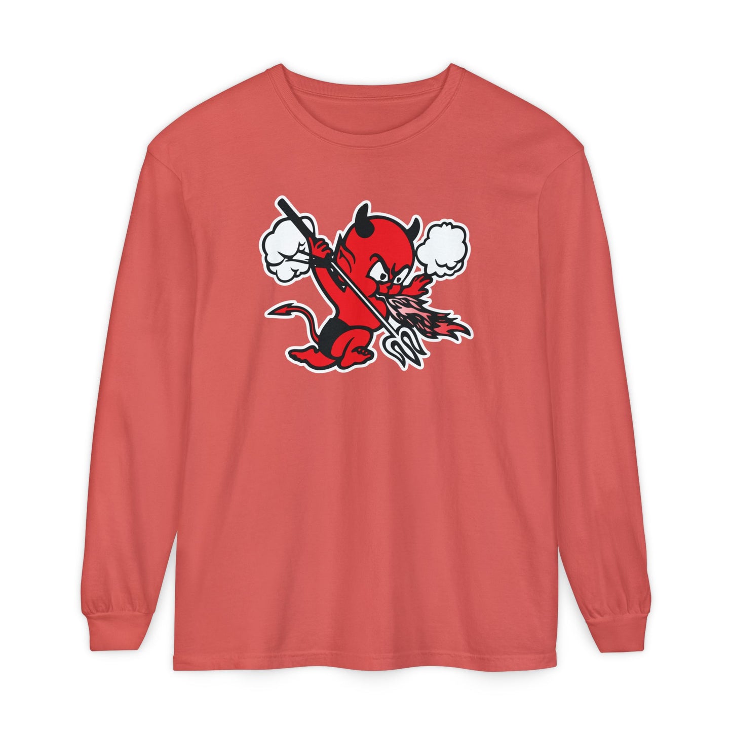 Garment-Dyed Long Sleeve Tee