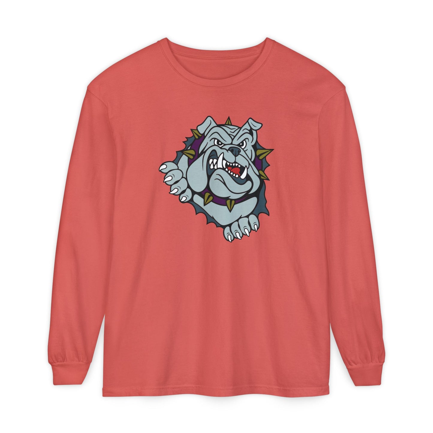 Garment-Dyed Long Sleeve Tee