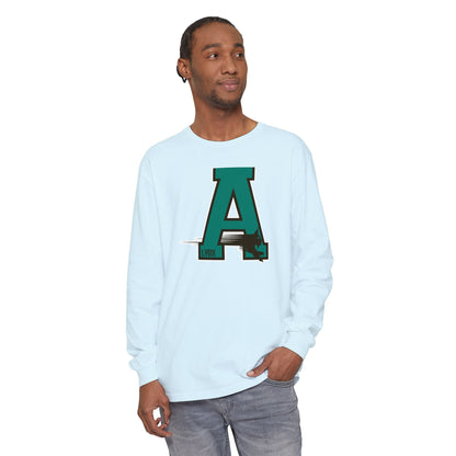 Garment-Dyed Long Sleeve Tee