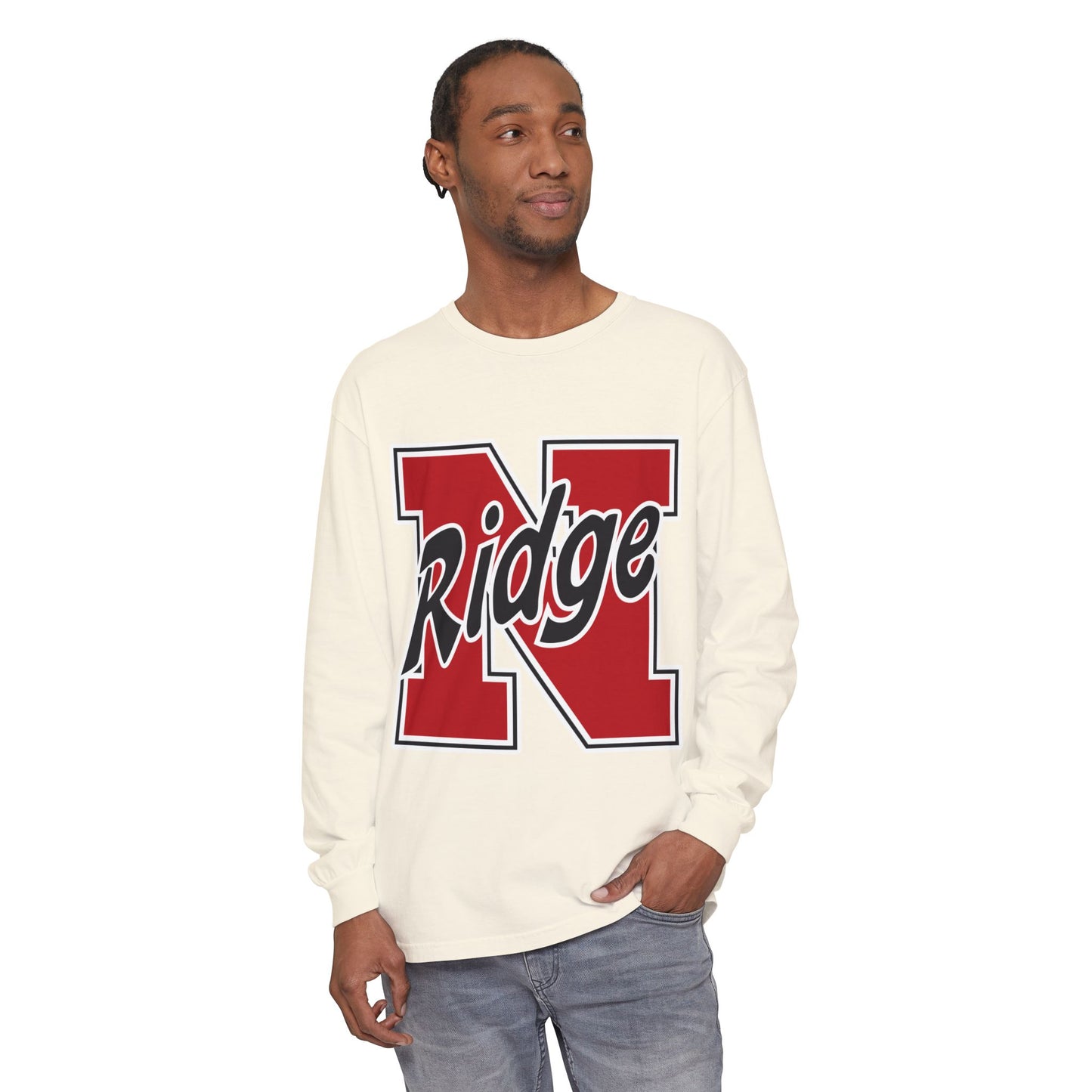 Garment-Dyed Long Sleeve Tee