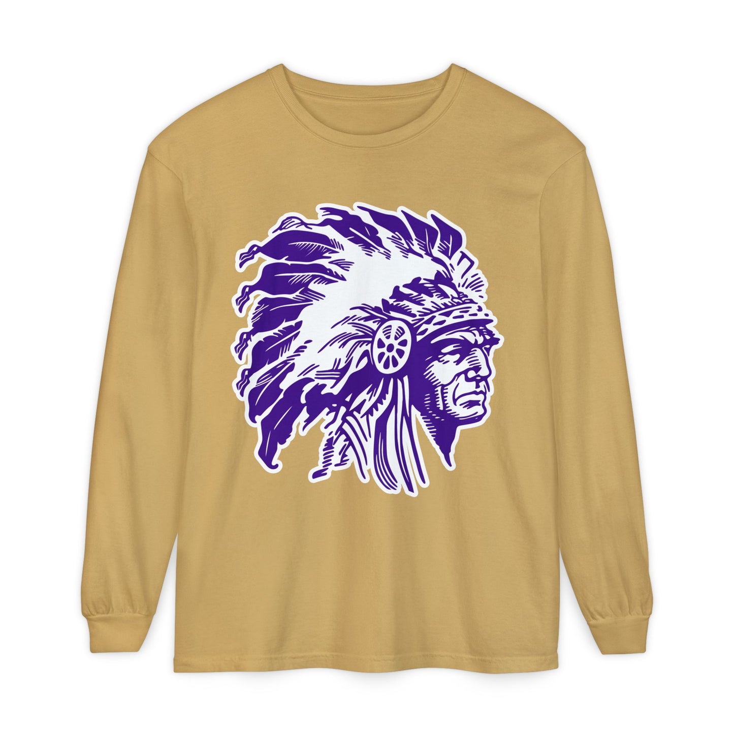 Garment-Dyed Long Sleeve Tee