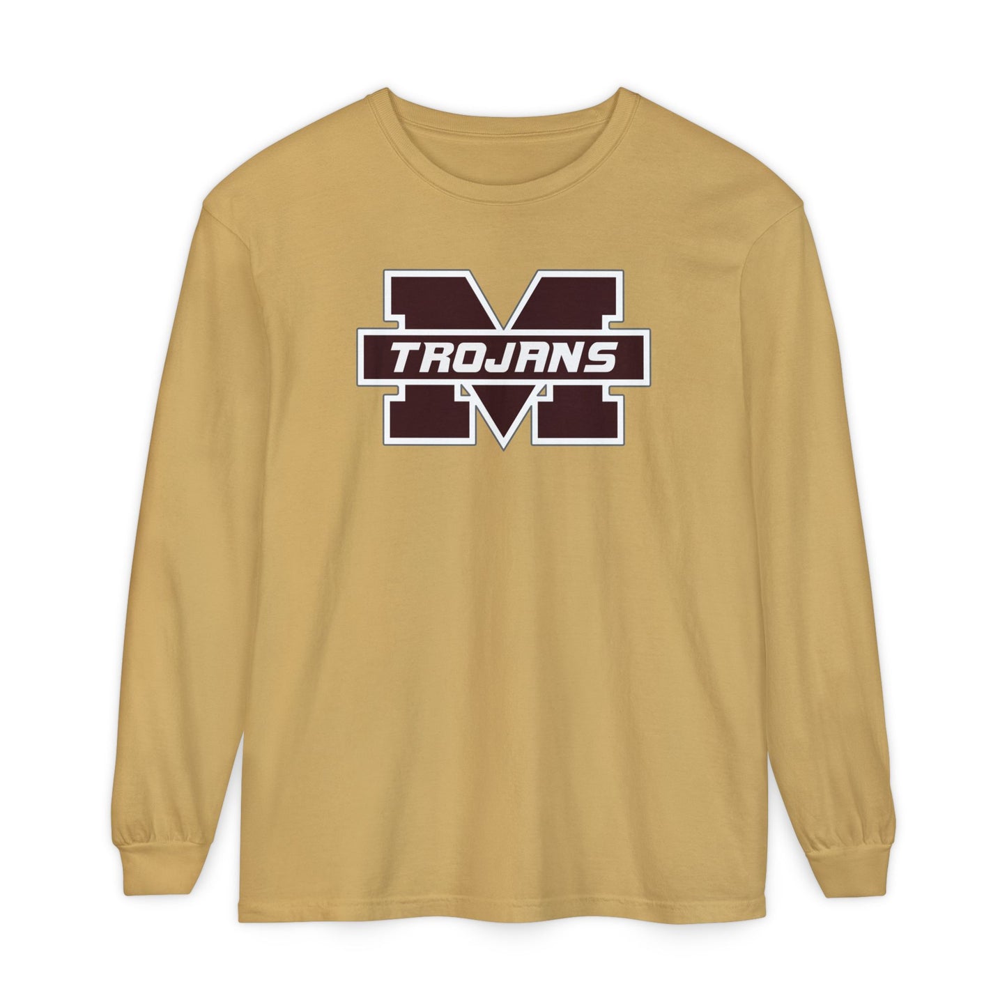 Garment-Dyed Long Sleeve Tee