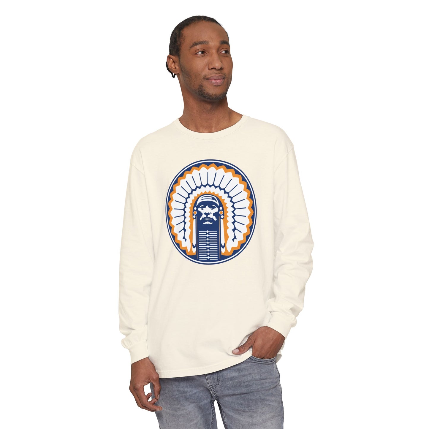 Garment-Dyed Long Sleeve Tee