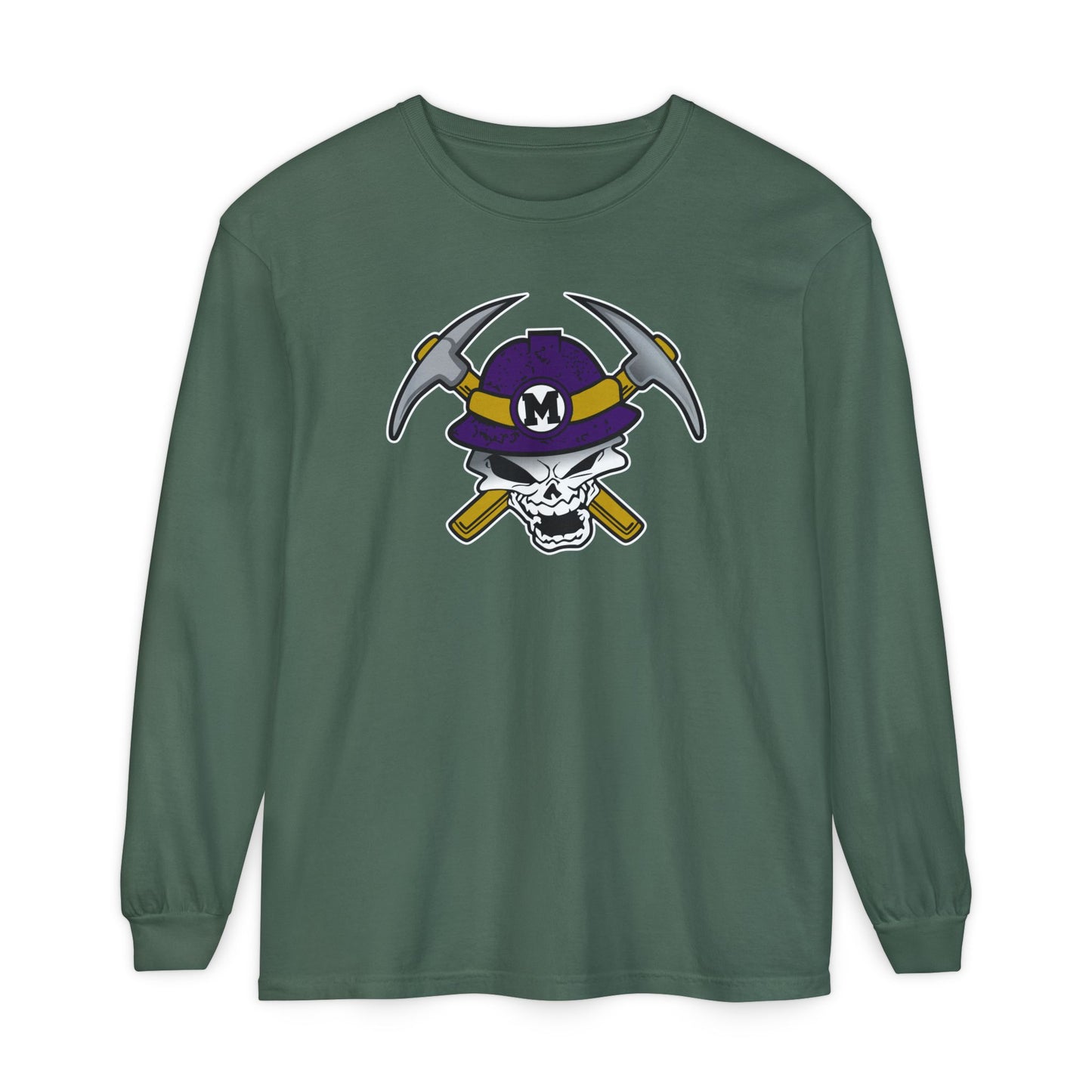 Garment-Dyed Long Sleeve Tee