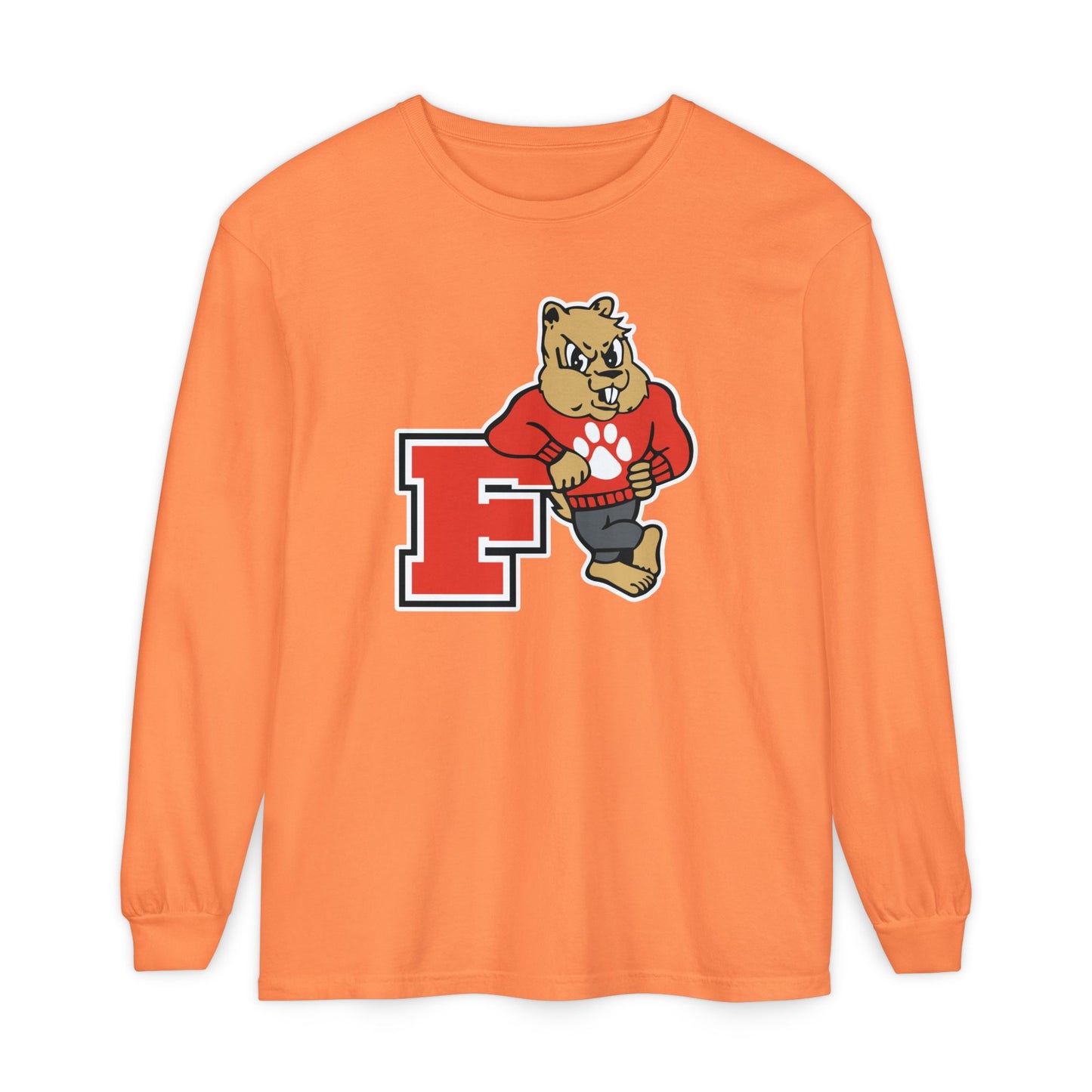 Garment-Dyed Long Sleeve Tee