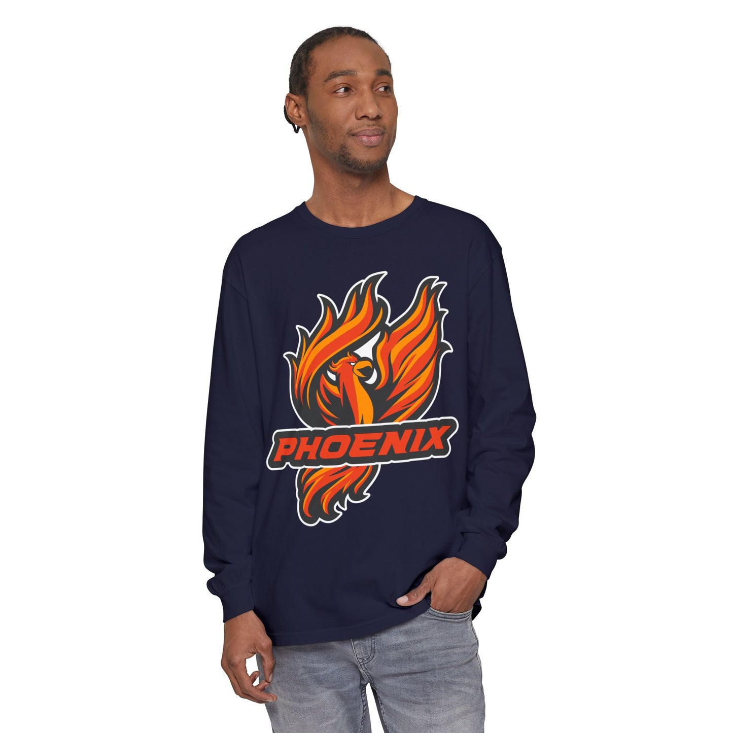 Garment-Dyed Long Sleeve Tee