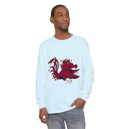 Garment-Dyed Long Sleeve Tee