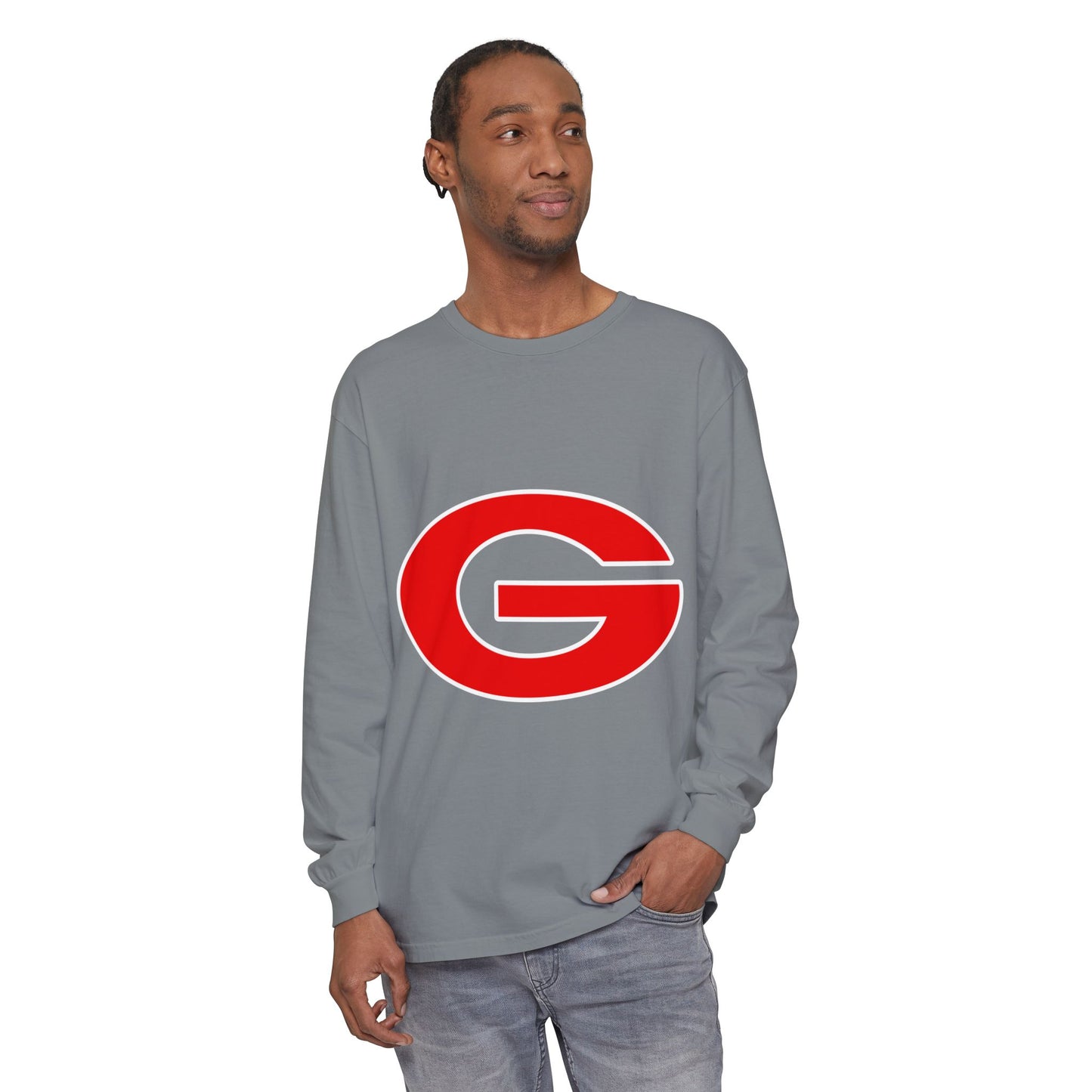 Garment-Dyed Long Sleeve Tee