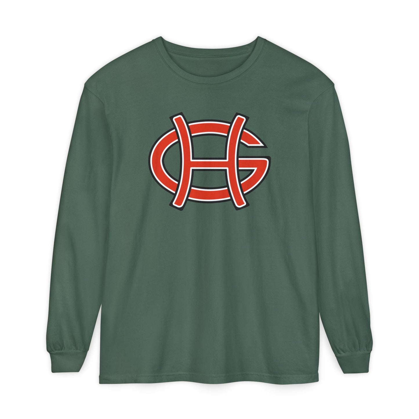 Garment-Dyed Long Sleeve Tee
