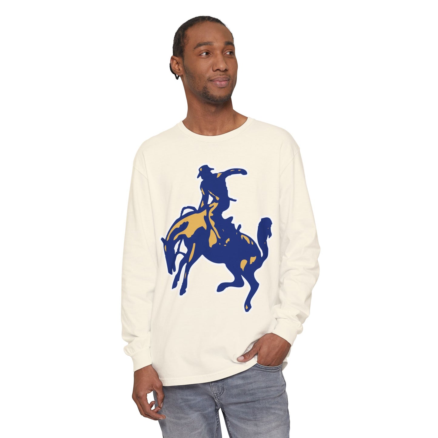 Garment-Dyed Long Sleeve Tee