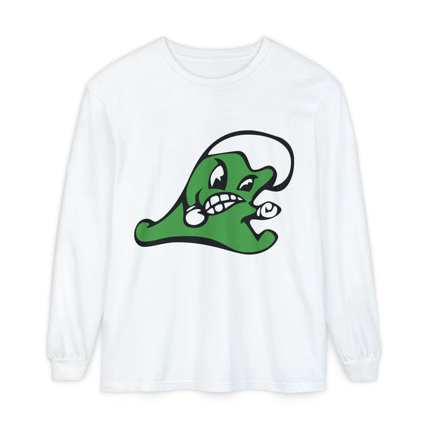 Garment-Dyed Long Sleeve Tee