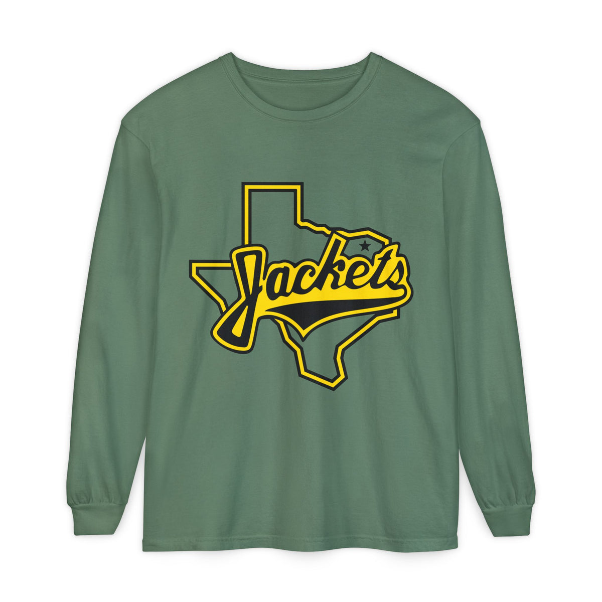 Garment-Dyed Long Sleeve Tee