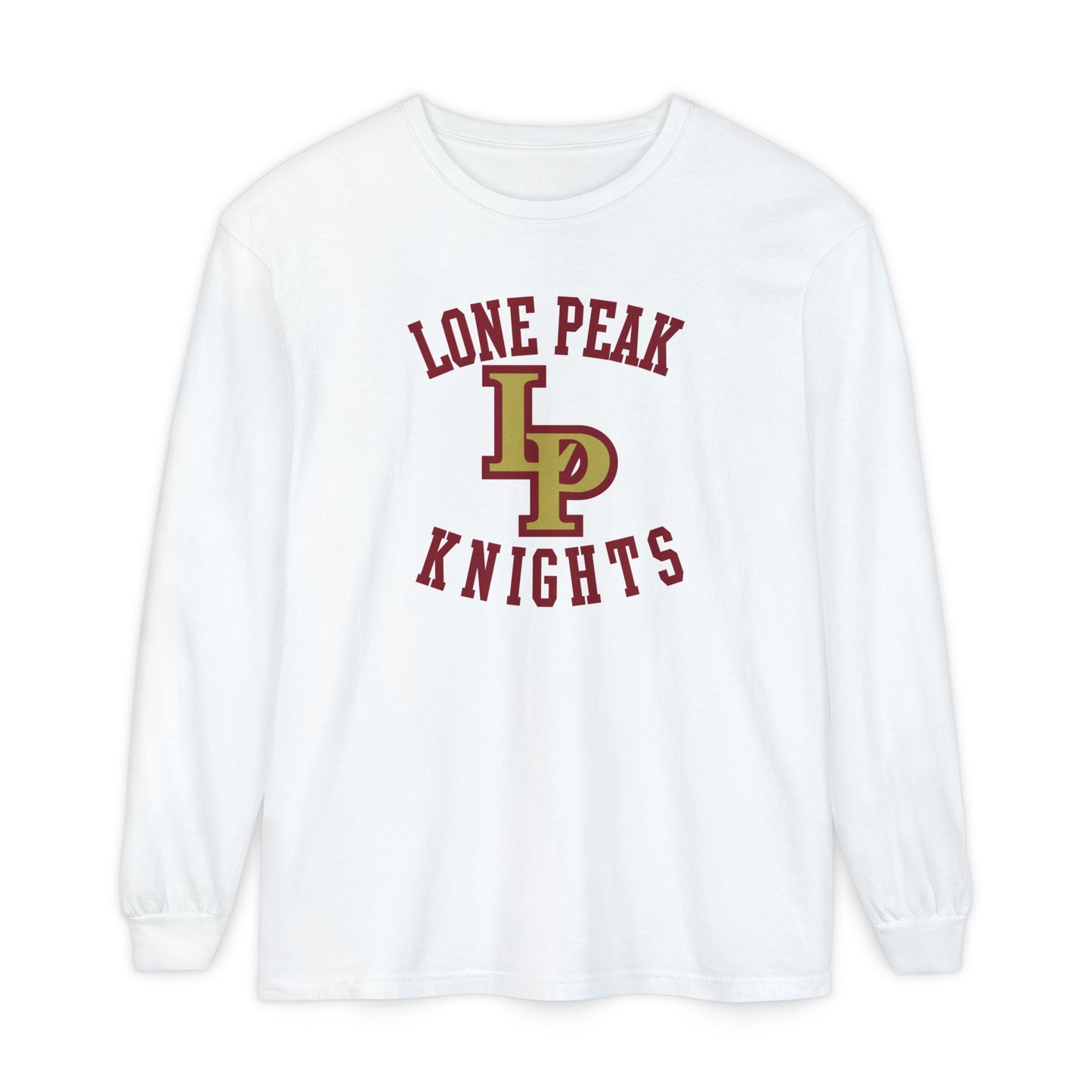 Garment-Dyed Long Sleeve Tee