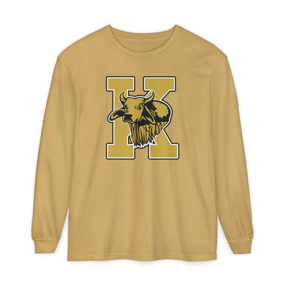 Garment-Dyed Long Sleeve Tee