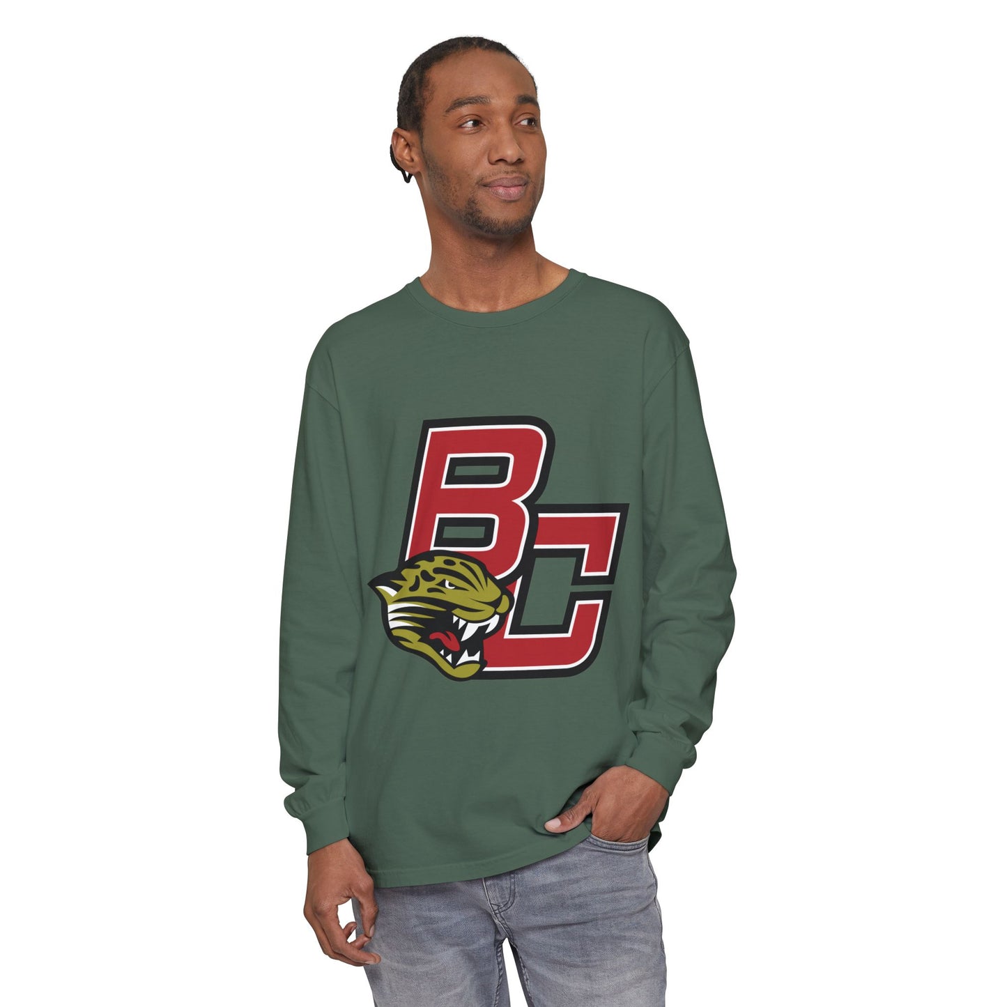 Garment-Dyed Long Sleeve Tee