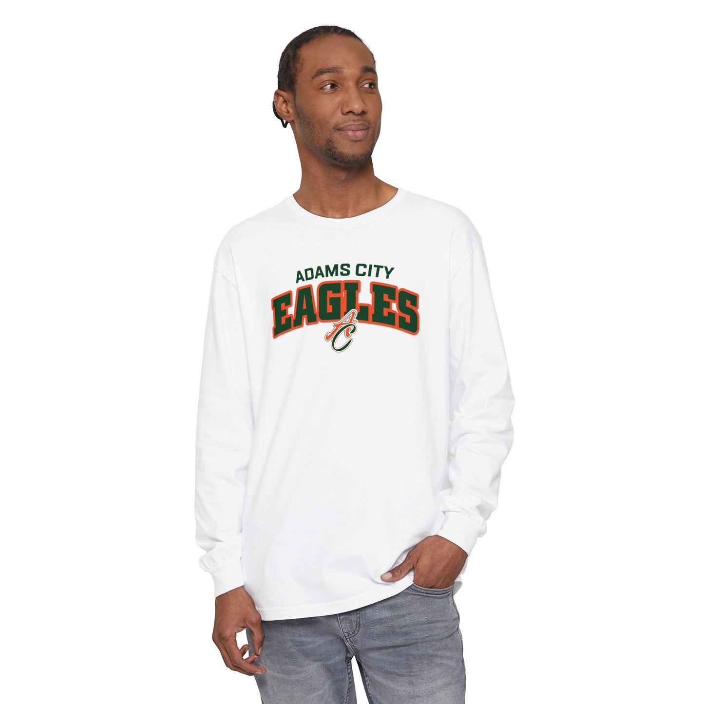 Garment-Dyed Long Sleeve Tee