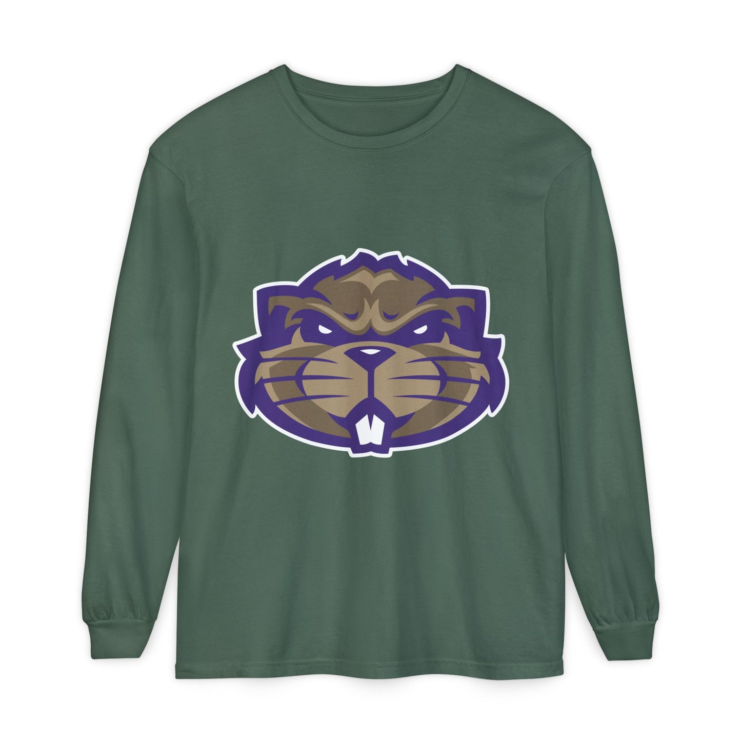 Garment-Dyed Long Sleeve Tee