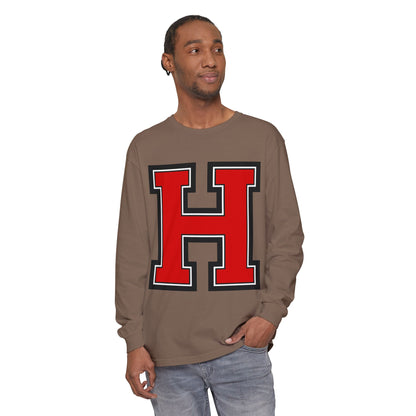 Garment-Dyed Long Sleeve Tee