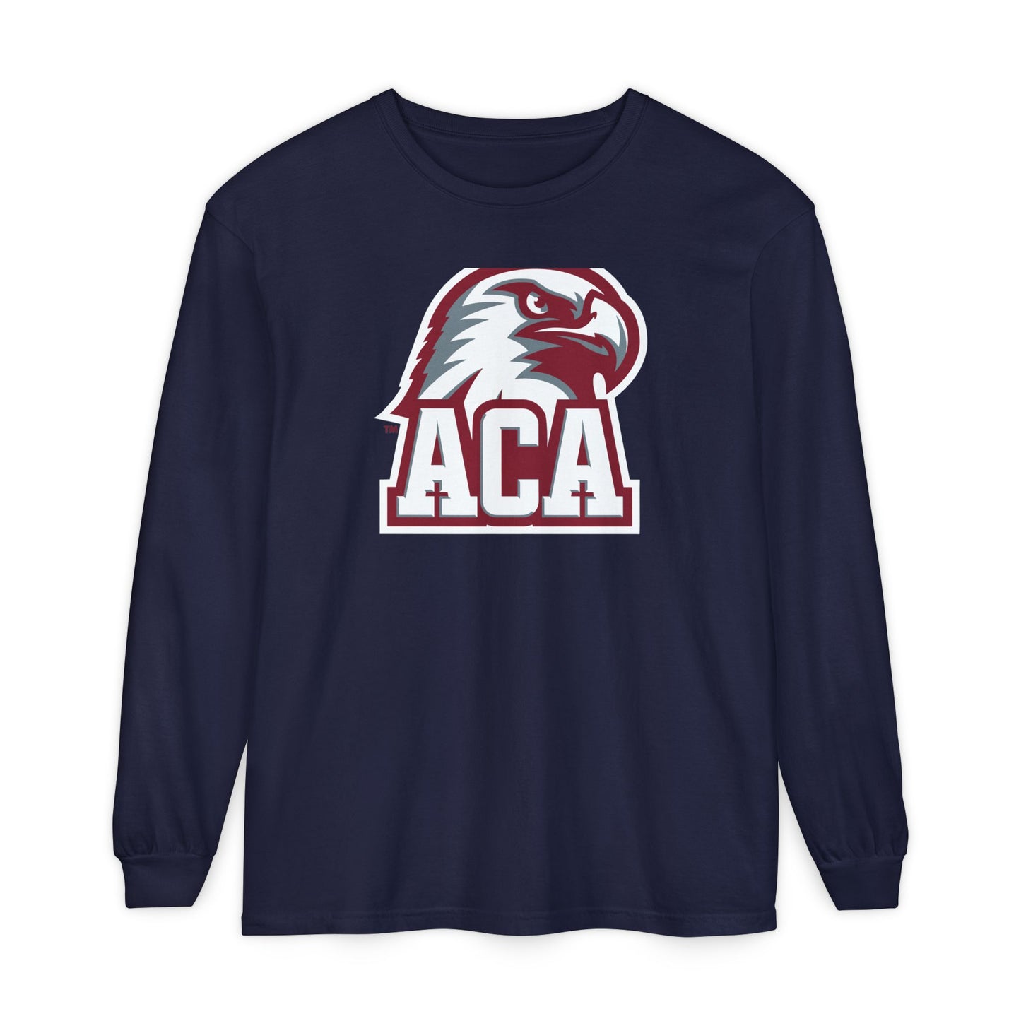 Garment-Dyed Long Sleeve Tee