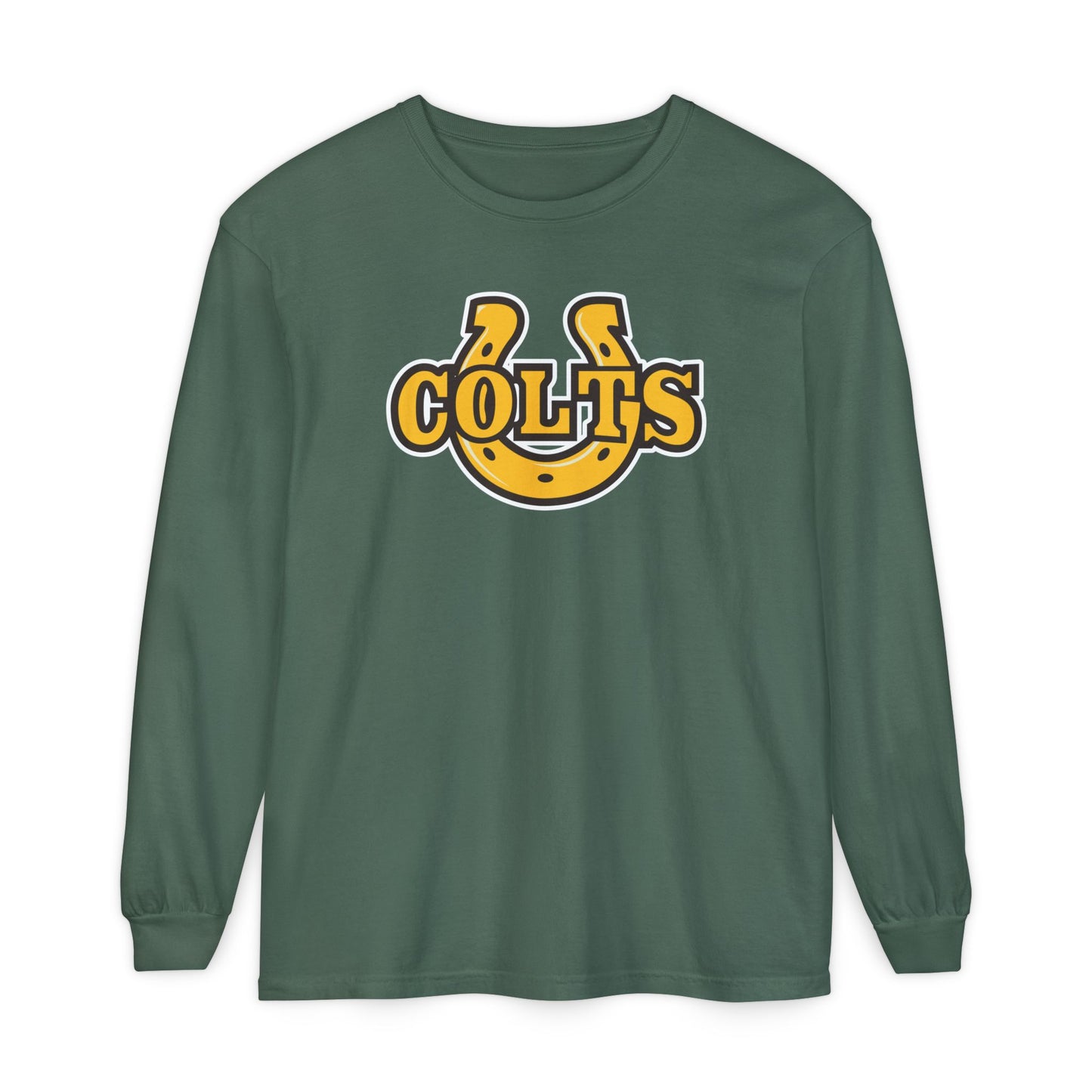 Garment-Dyed Long Sleeve Tee