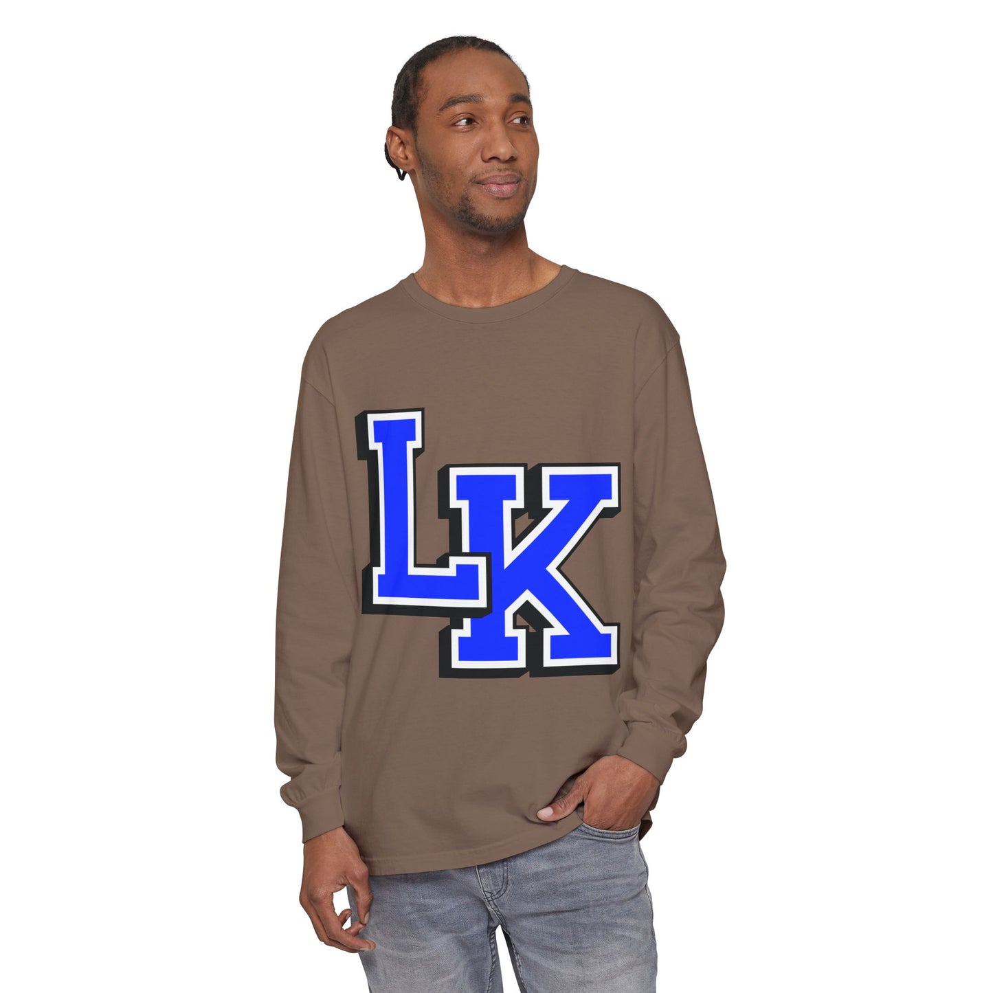 Garment-Dyed Long Sleeve Tee
