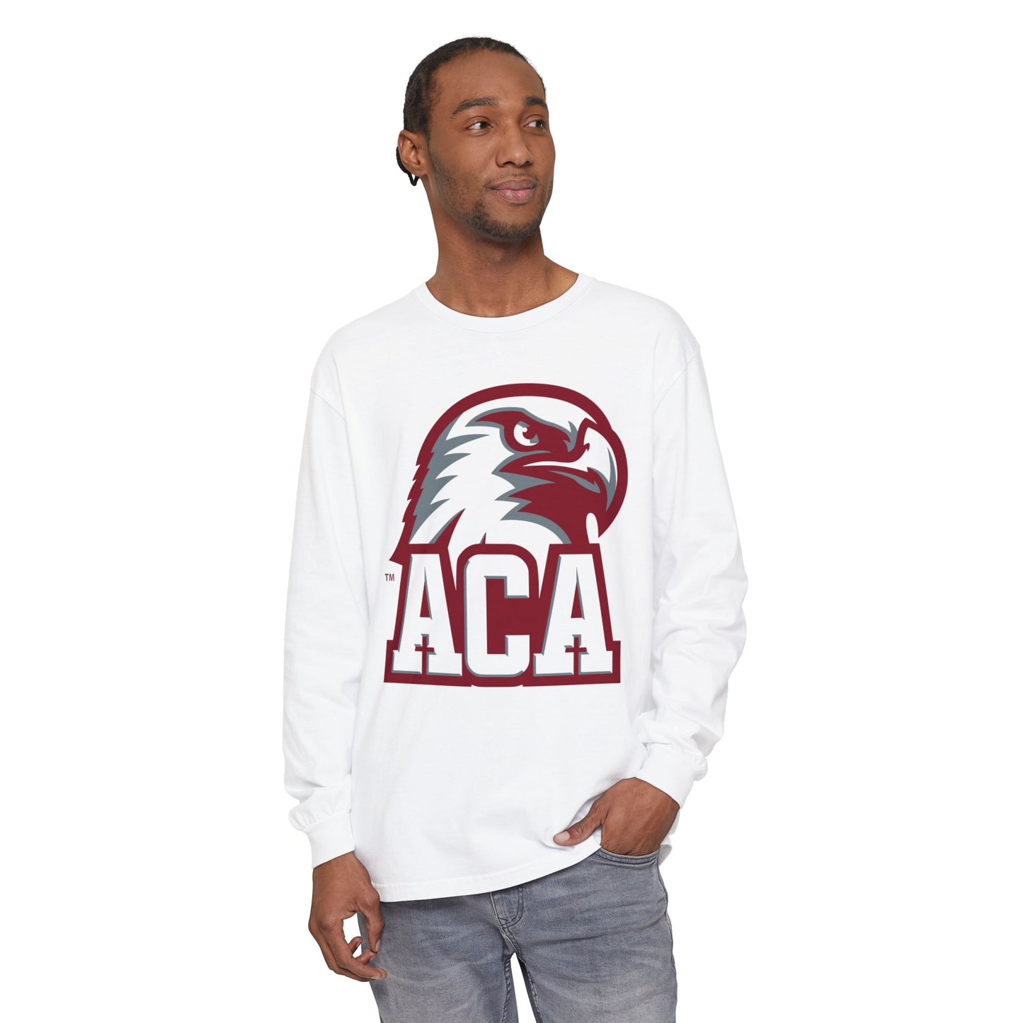 Garment-Dyed Long Sleeve Tee
