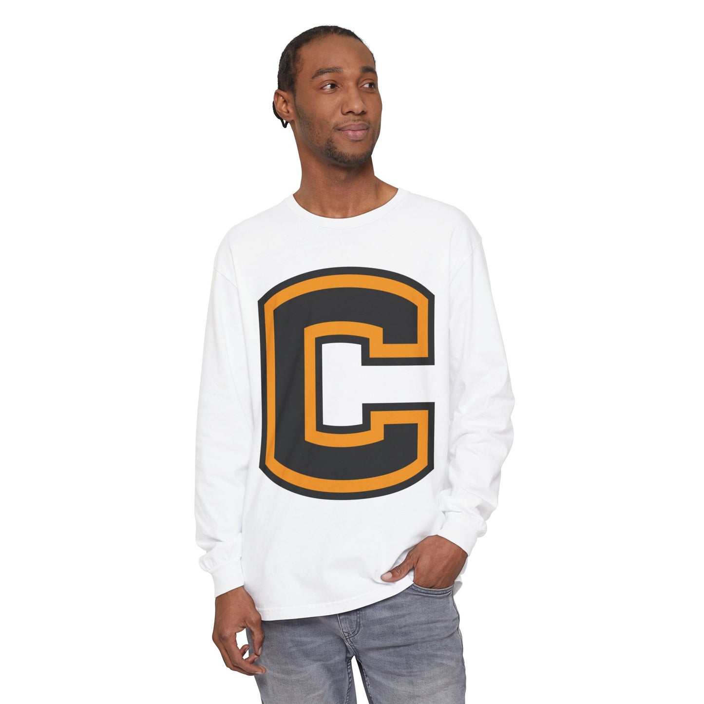 Garment-Dyed Long Sleeve Tee