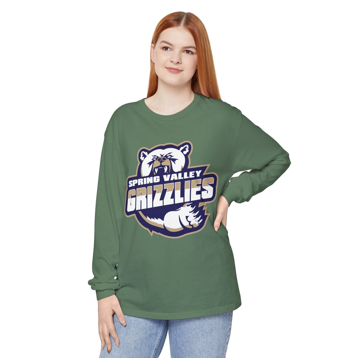 Garment-Dyed Long Sleeve Tee