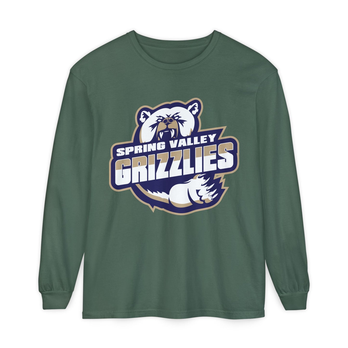 Garment-Dyed Long Sleeve Tee